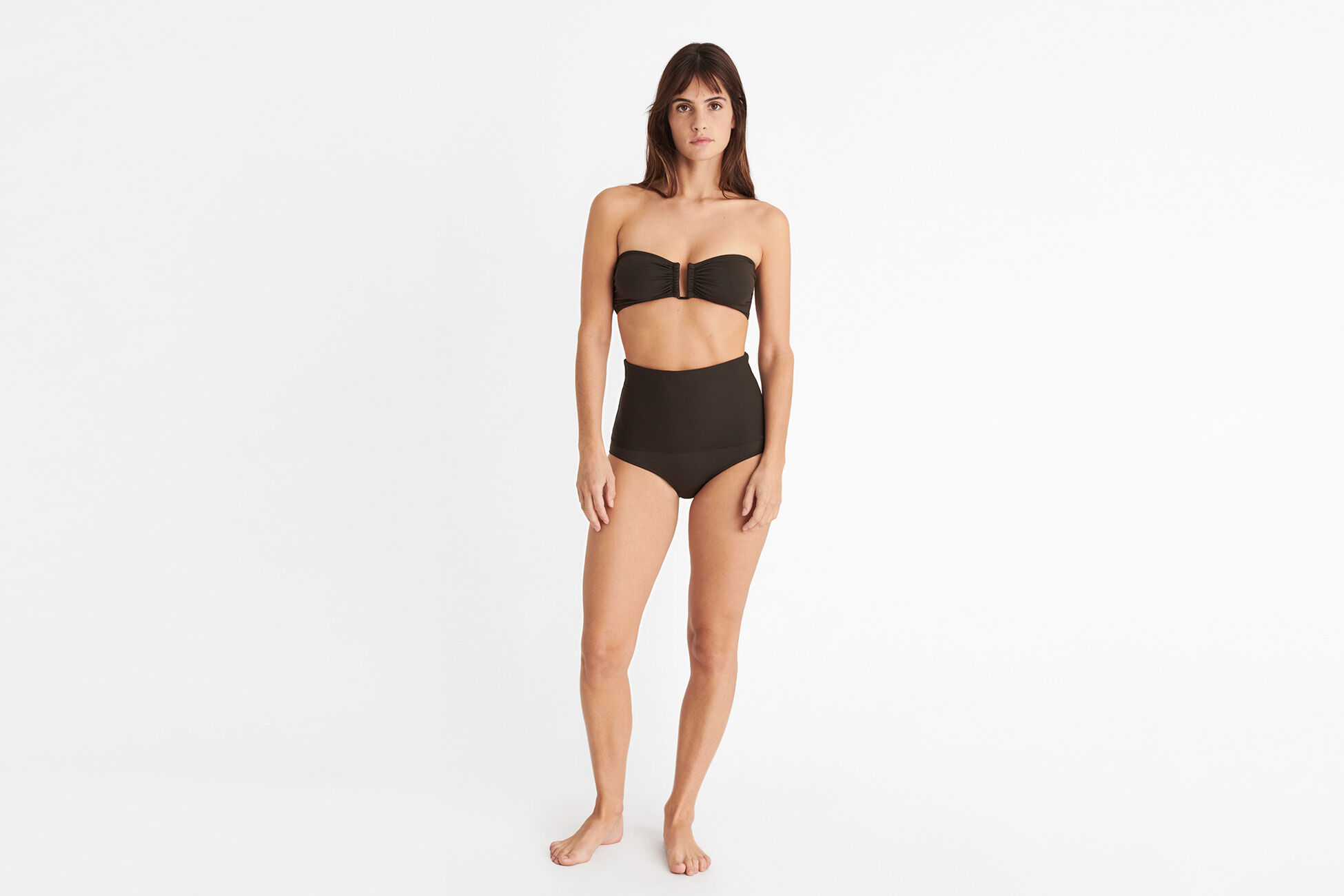 Gredin Hoch geschnittene Bikinihose Standardansicht NaN
