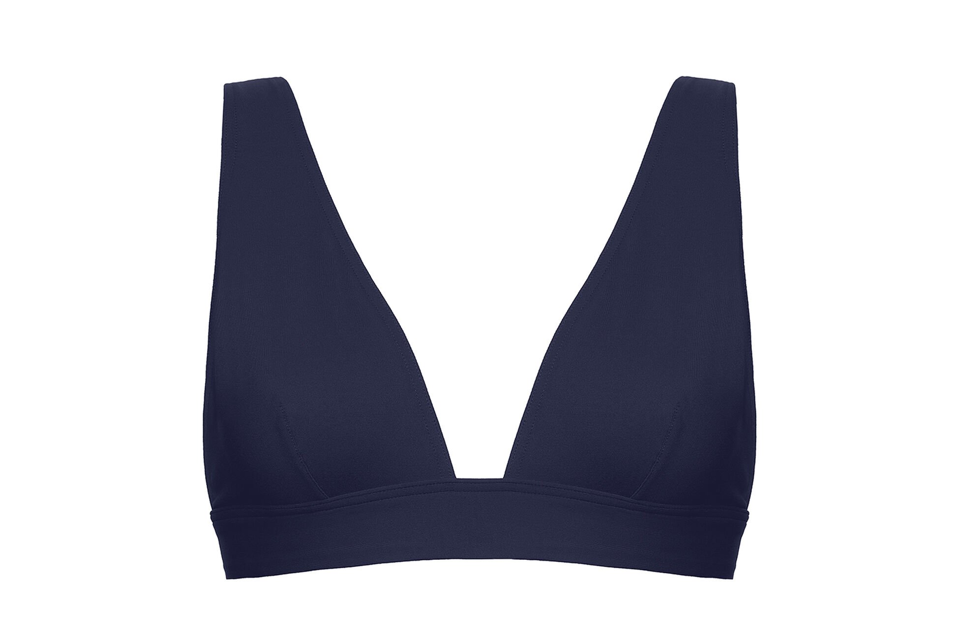 Chrome Full-cup triangle bikini top standard view NaN
