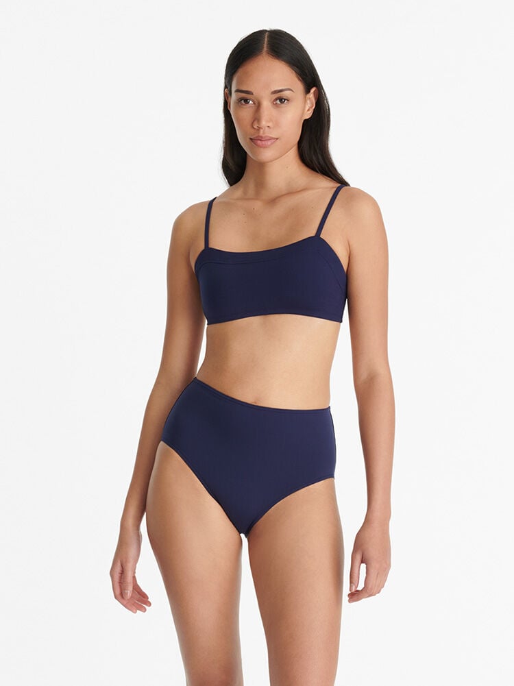 ワンピース水着 ERES Woman Swimsuit Navy 012514 NAUTIQUE Arnaque Tank one-piece Indigo | ERES