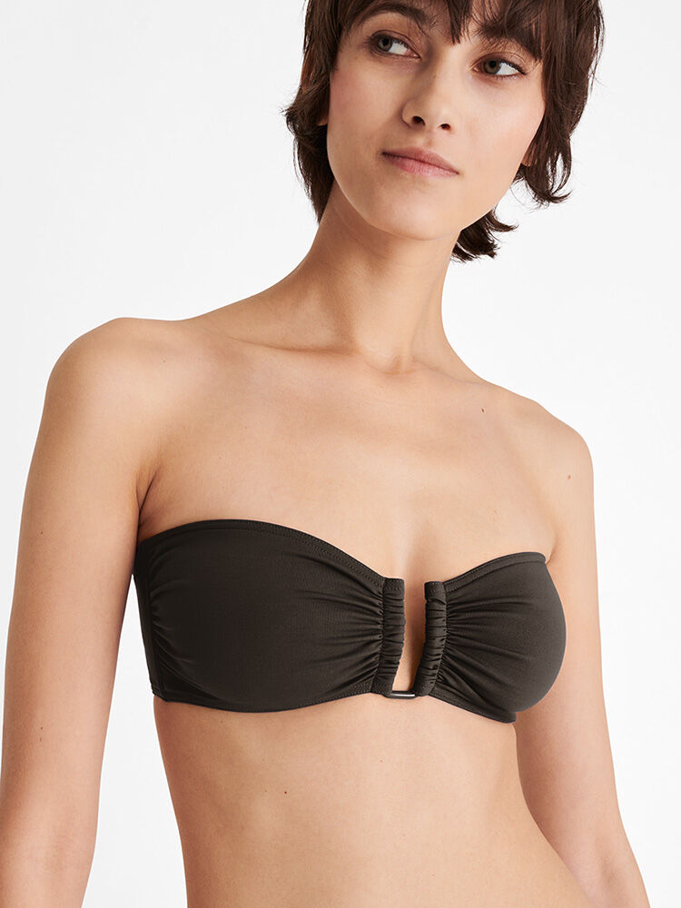 Gredin High-waisted bikini briefs Volcan | ERES