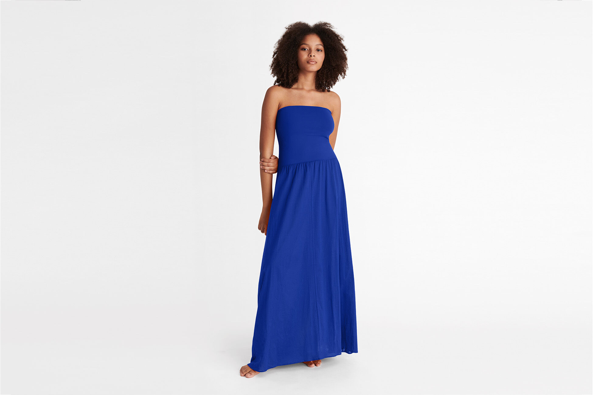 Ankara Long dress standard view NaN