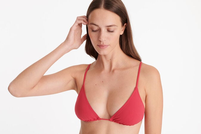 Mouna Small triangle bikini top standard view 1