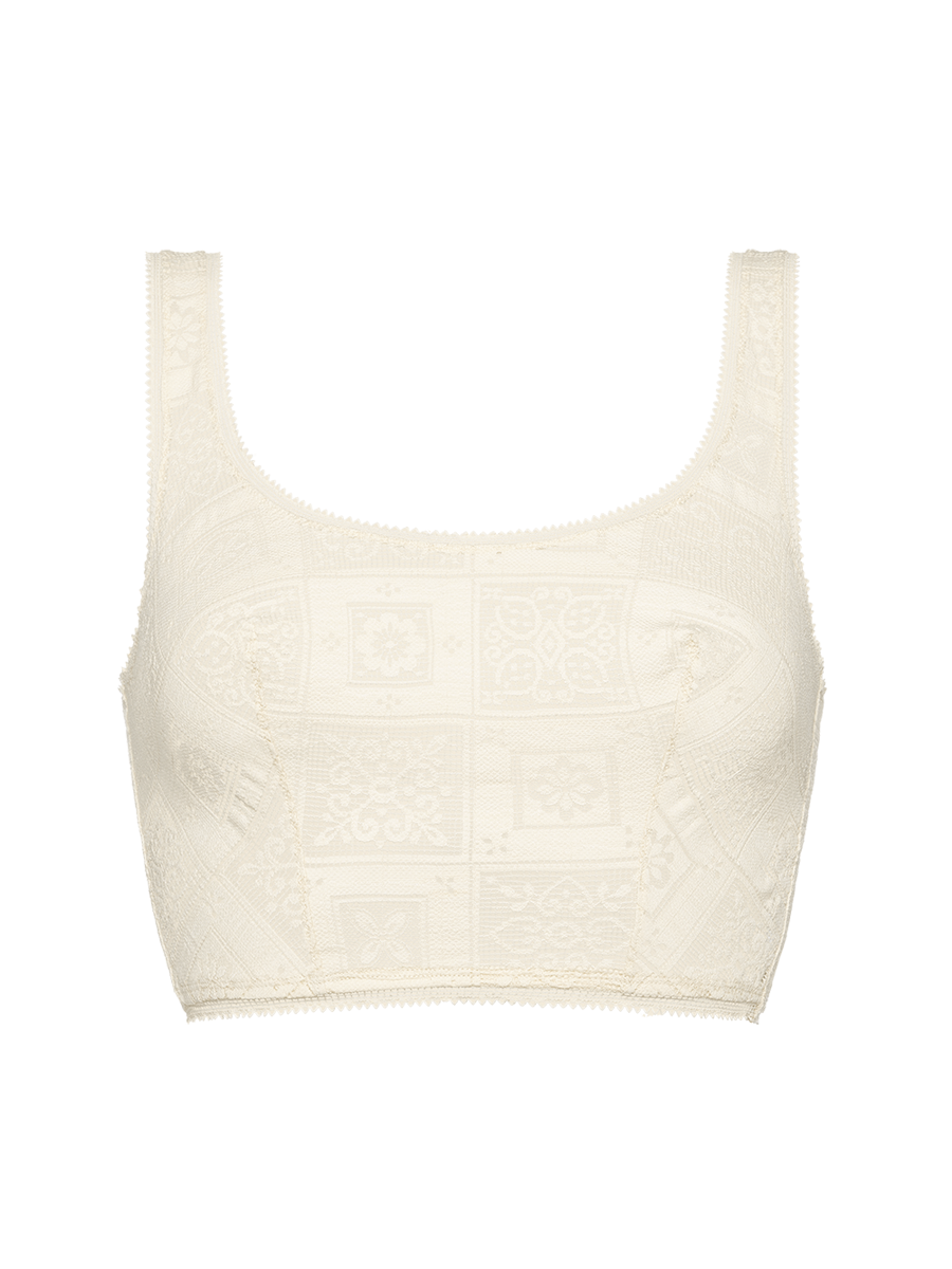Zellige Crop top bra standard view �