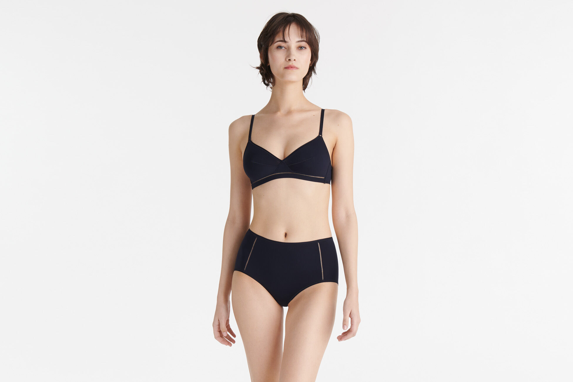 Brina soyeuse High-waisted briefs standard view �