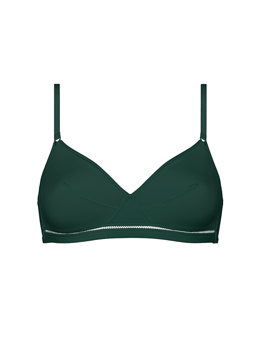 Lydia soyeuse Triangle bra standard view �