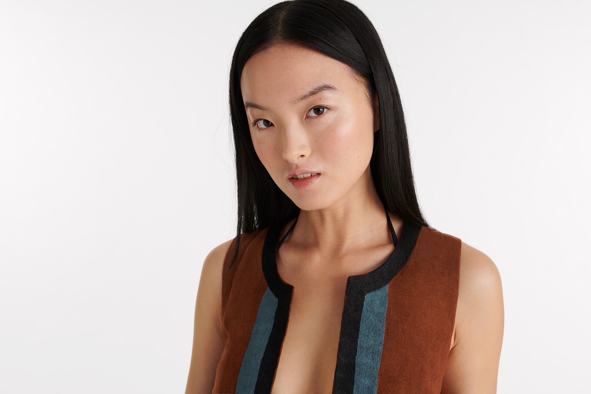 Paysage Sleeveless cardigan standard view �