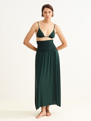 Oda Trägerloses langes Kleid Standardansicht 1