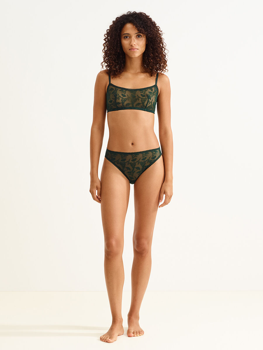 Brin Crop top bra standard view NaN