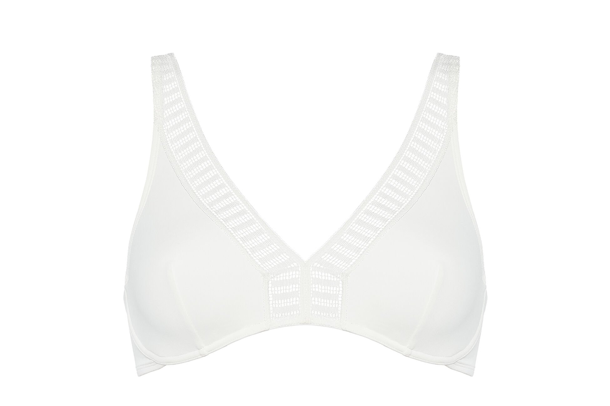 Valerie graph Reggiseno a triangolo con rinforzi standard vista NaN