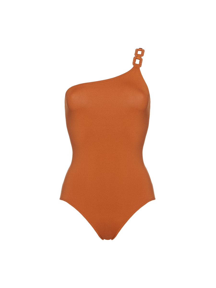 Plaisance One-shoulder one-piece standard view �