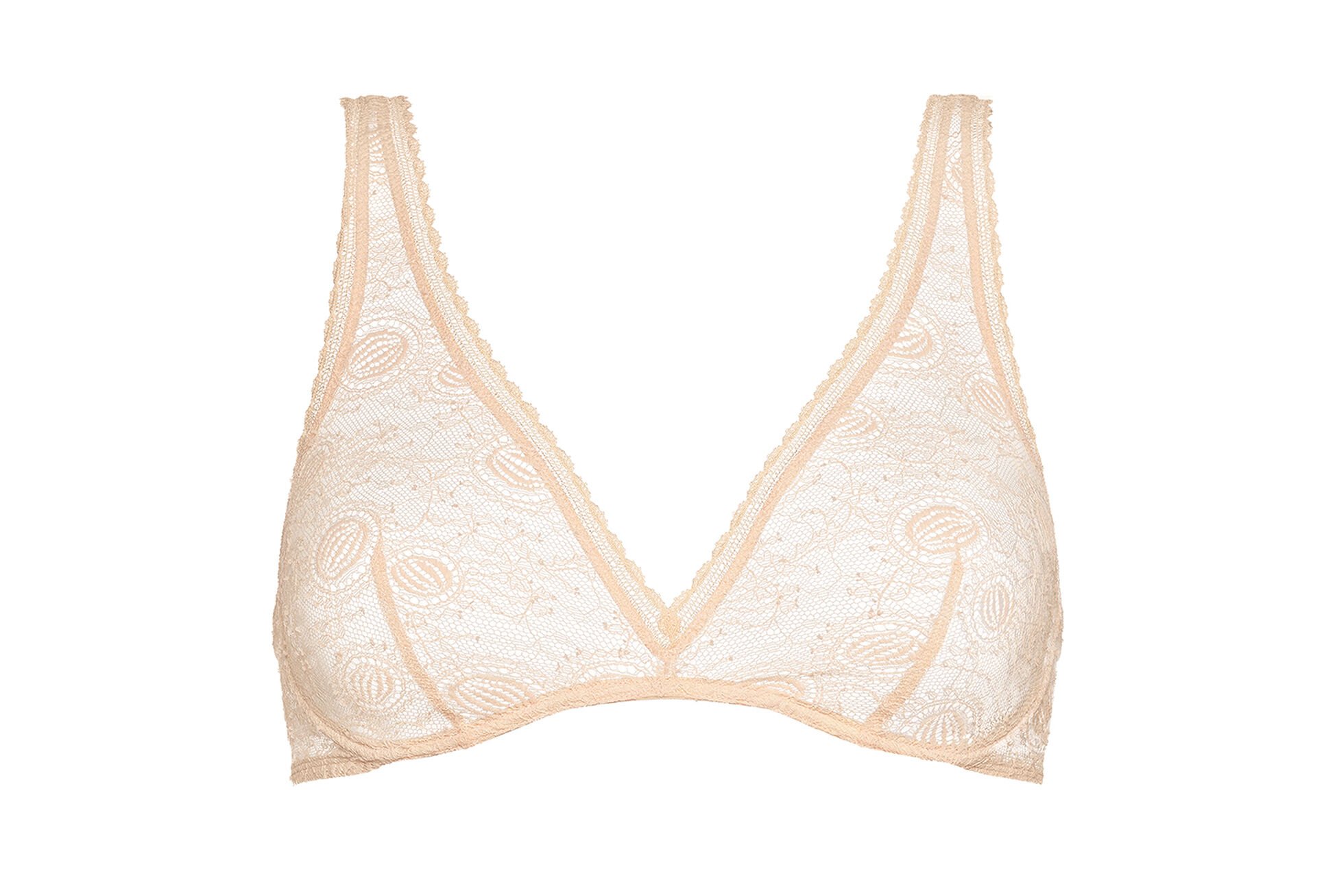 Rubellite Reggiseno a triangolo con rinforzi standard vista NaN