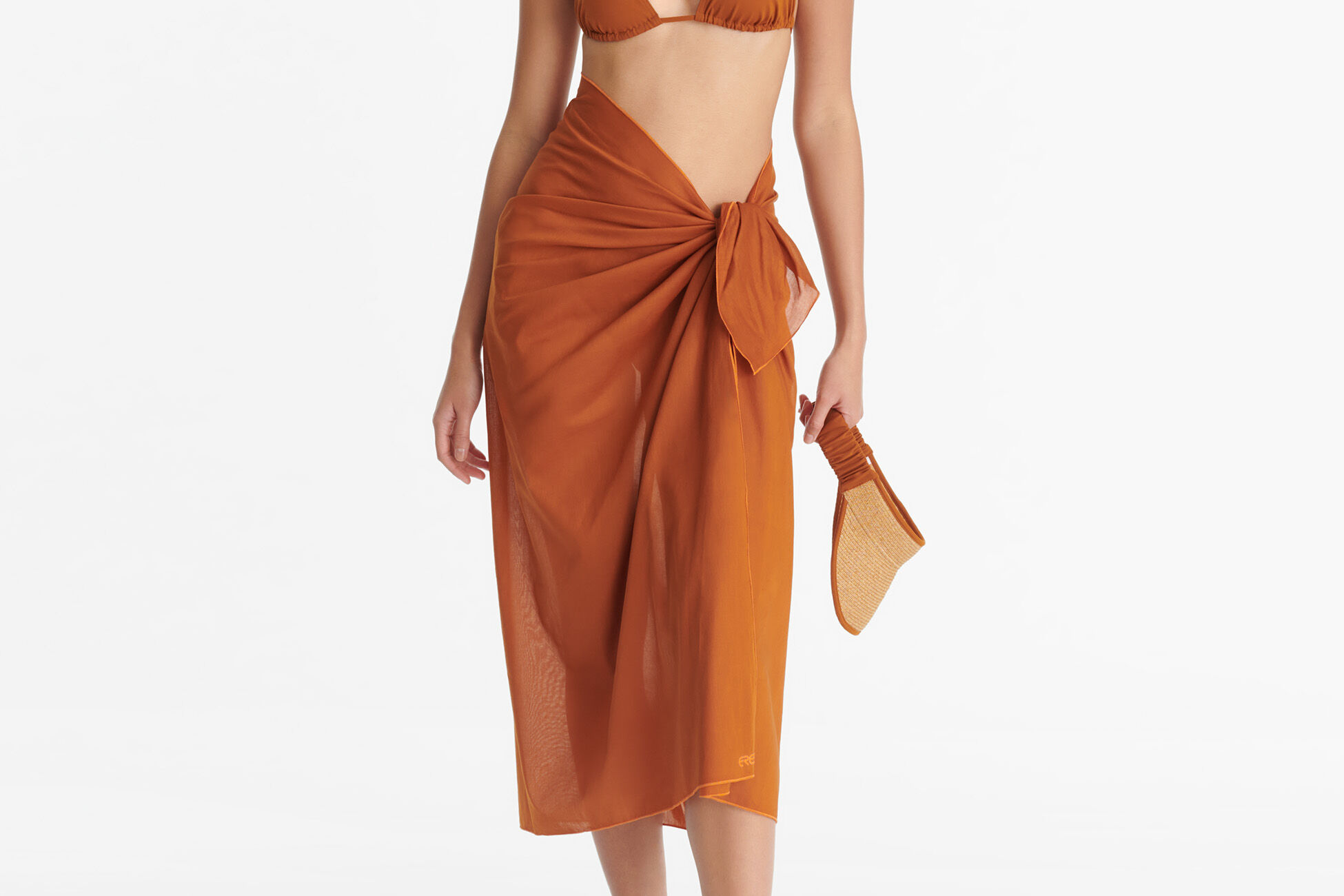 Carla Straw visor standard view �