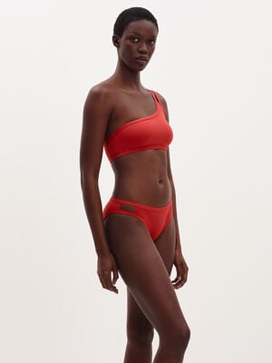Connie One-shoulder crop top standard view 1 out of 3