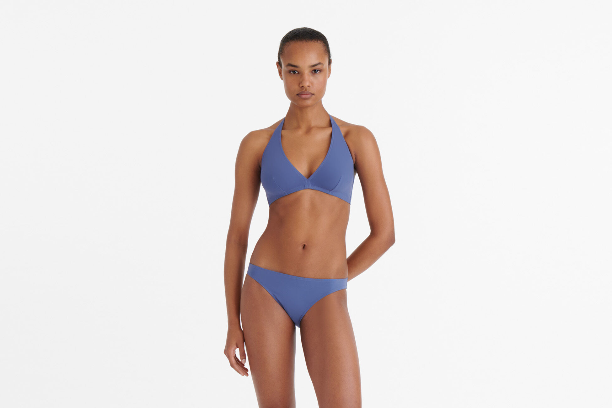 Gang Full-cup triangle bikini top standard view �