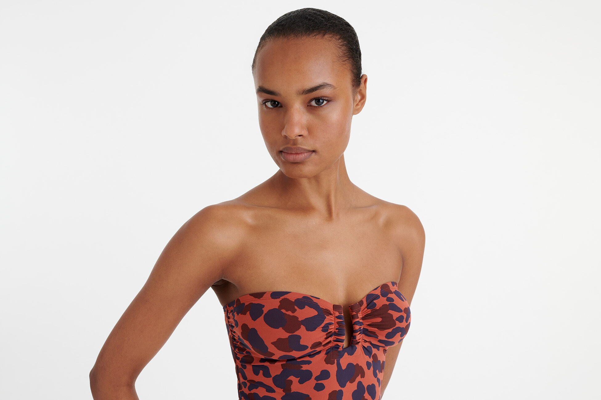Posidonia Bustier one-piece standard view �
