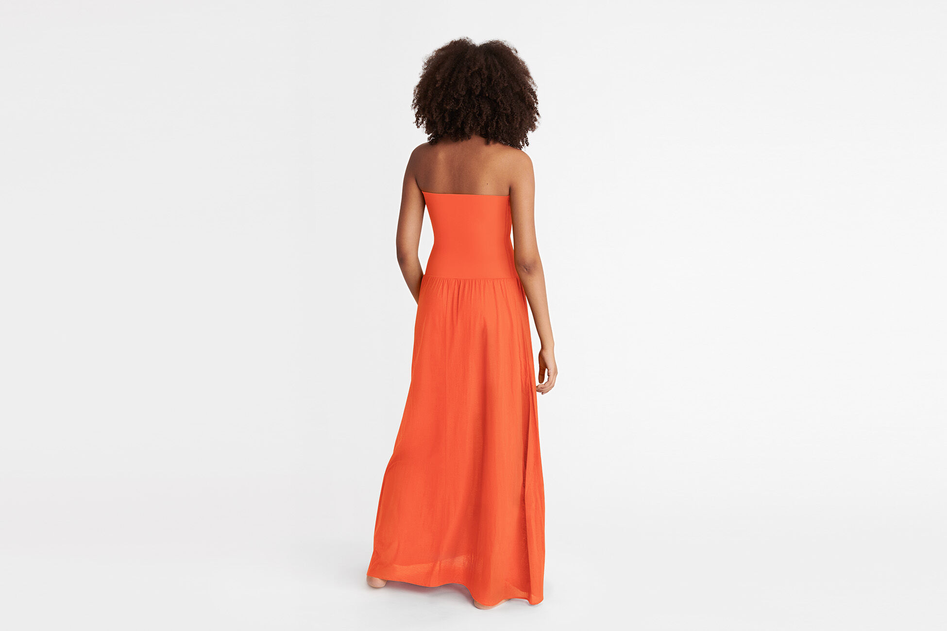Ankara Long dress standard view NaN