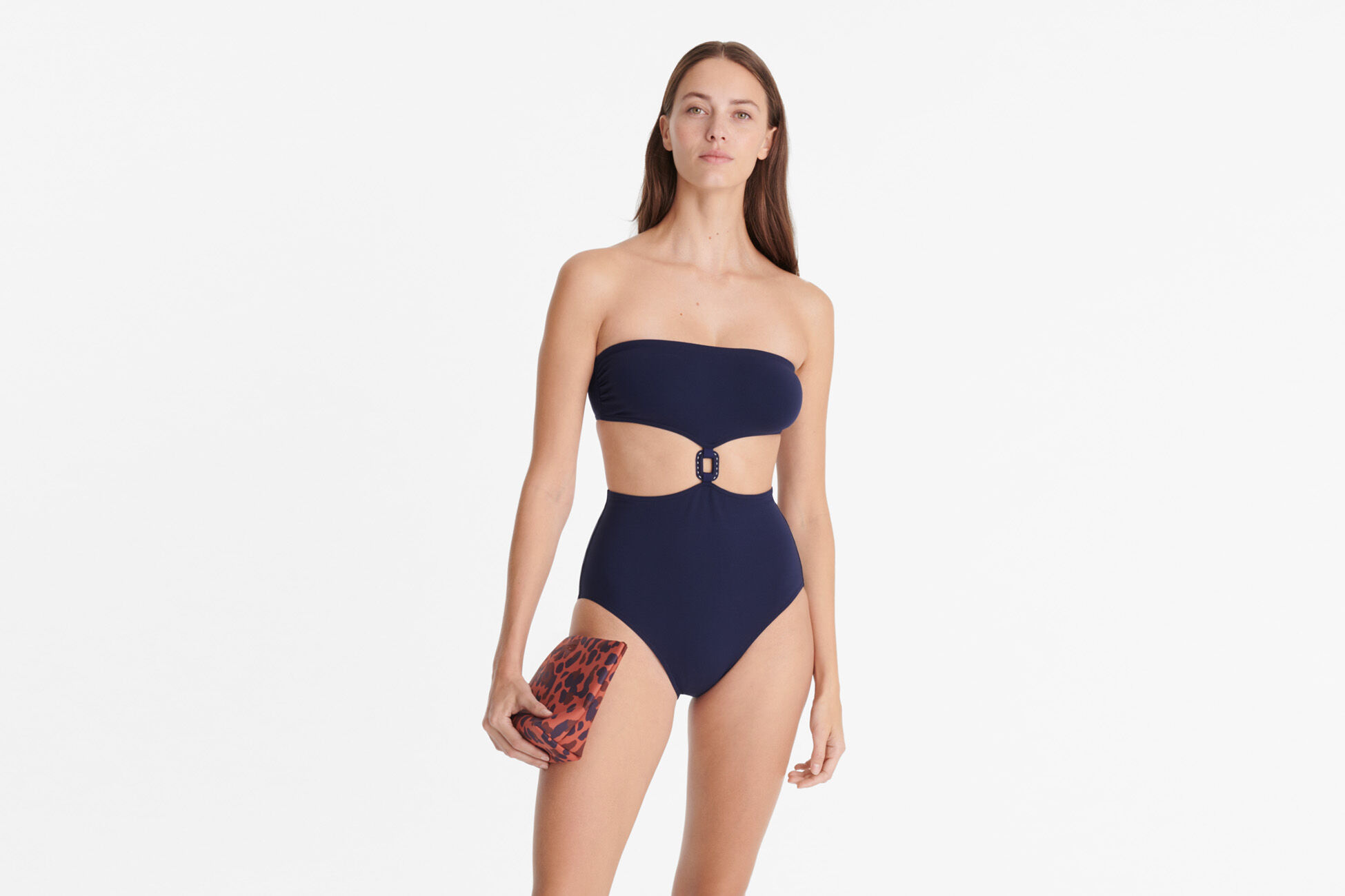 Marina Costume intero trikini a bustino standard vista NaN