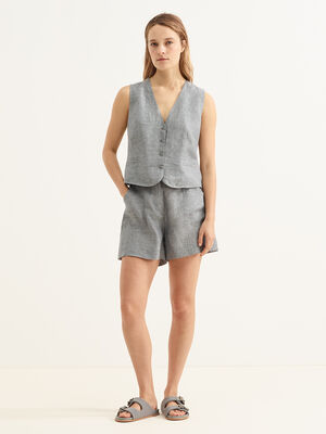 Cr&eacute;atif Sleeveless vest standard view 3
