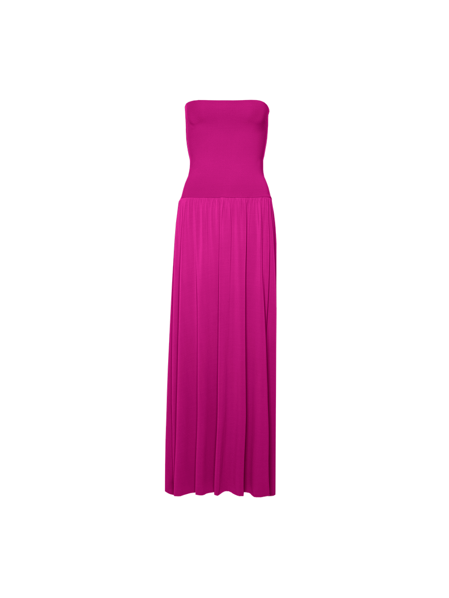 Oda Trägerloses langes Kleid Standardansicht NaN