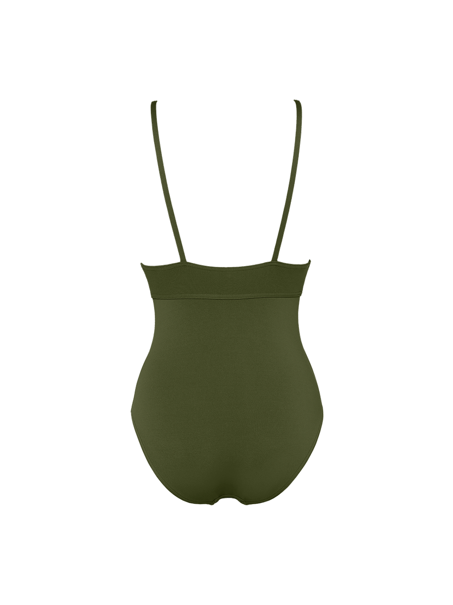 Larcin Triangle one-piece standard view �