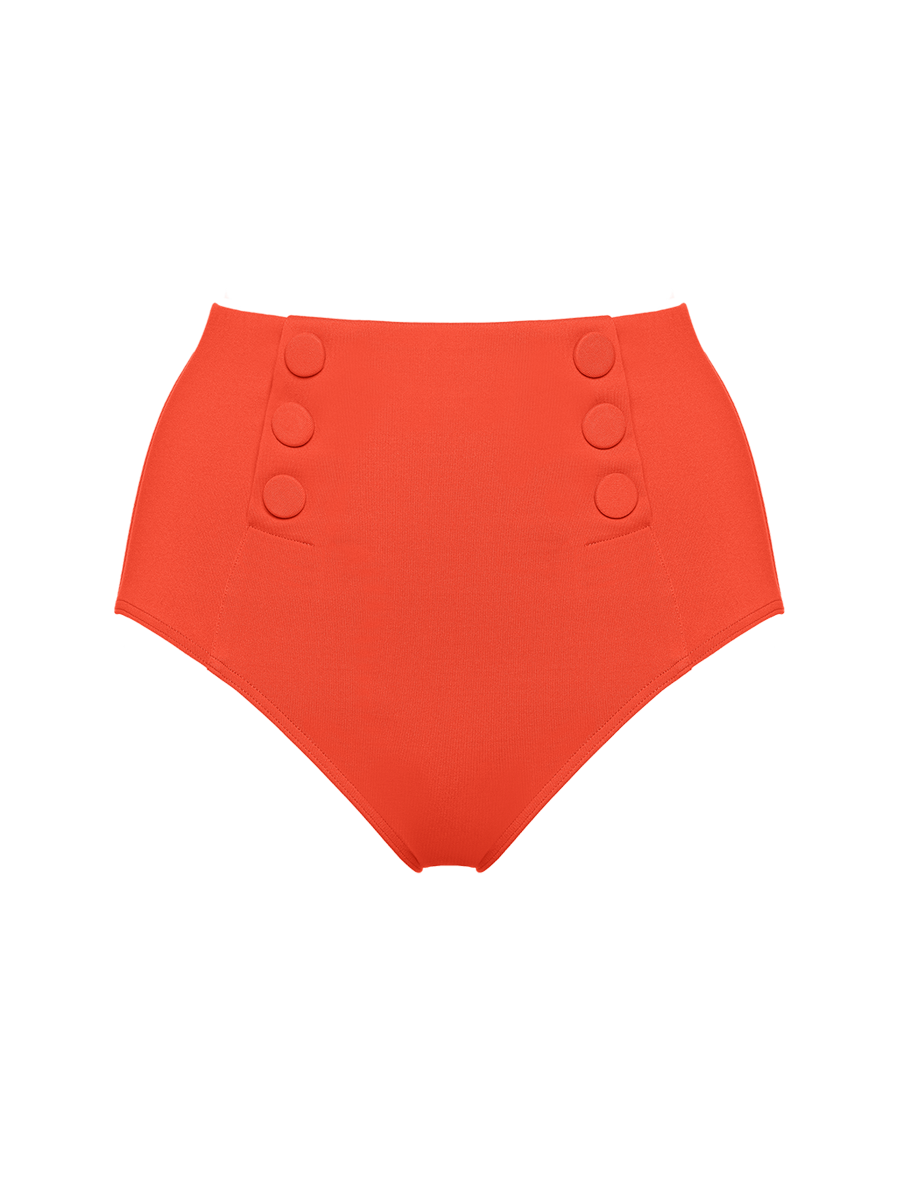 Flaneuse Hoch geschnittene Bikinihose Standardansicht 4 von 5