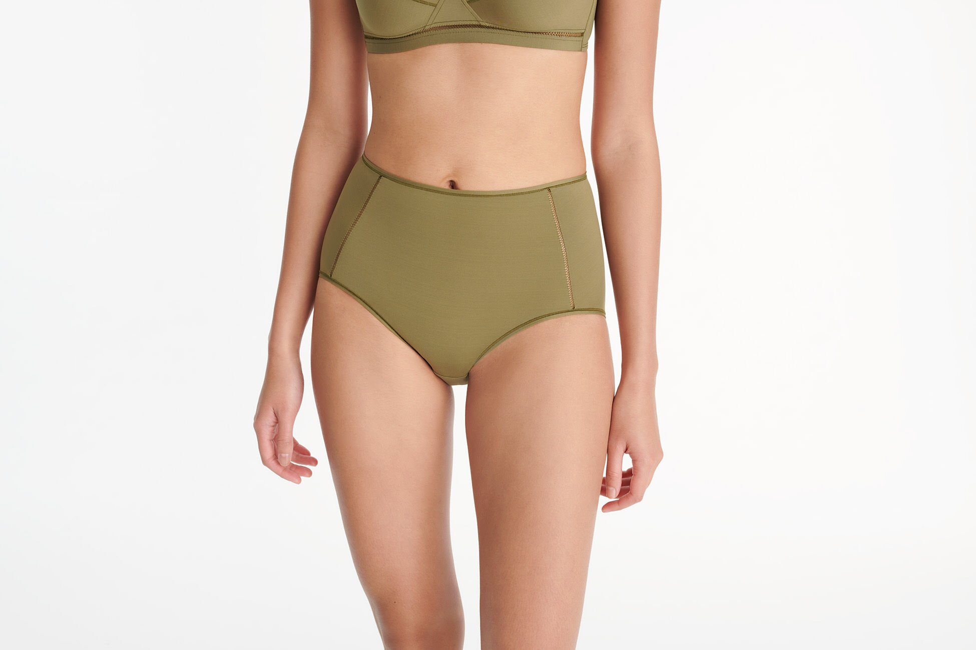 Brina soyeuse High-waisted briefs standard view �