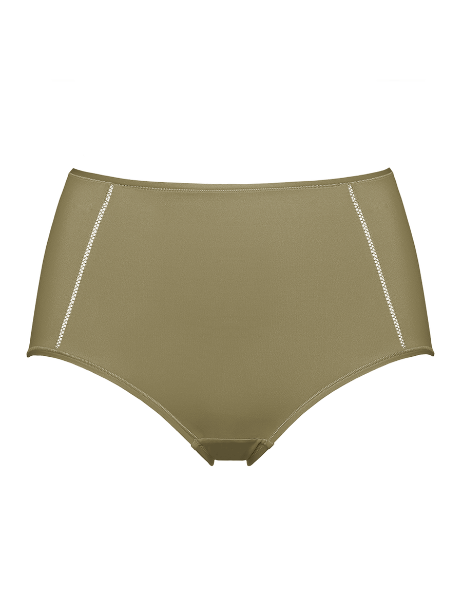 Brina soyeuse Slip a vita alta standard vista NaN