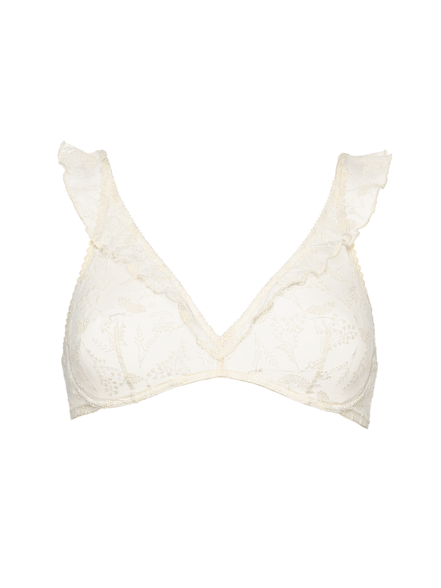 Printani&egrave;re Reggiseno a triangolo con rinforzi standard vista NaN