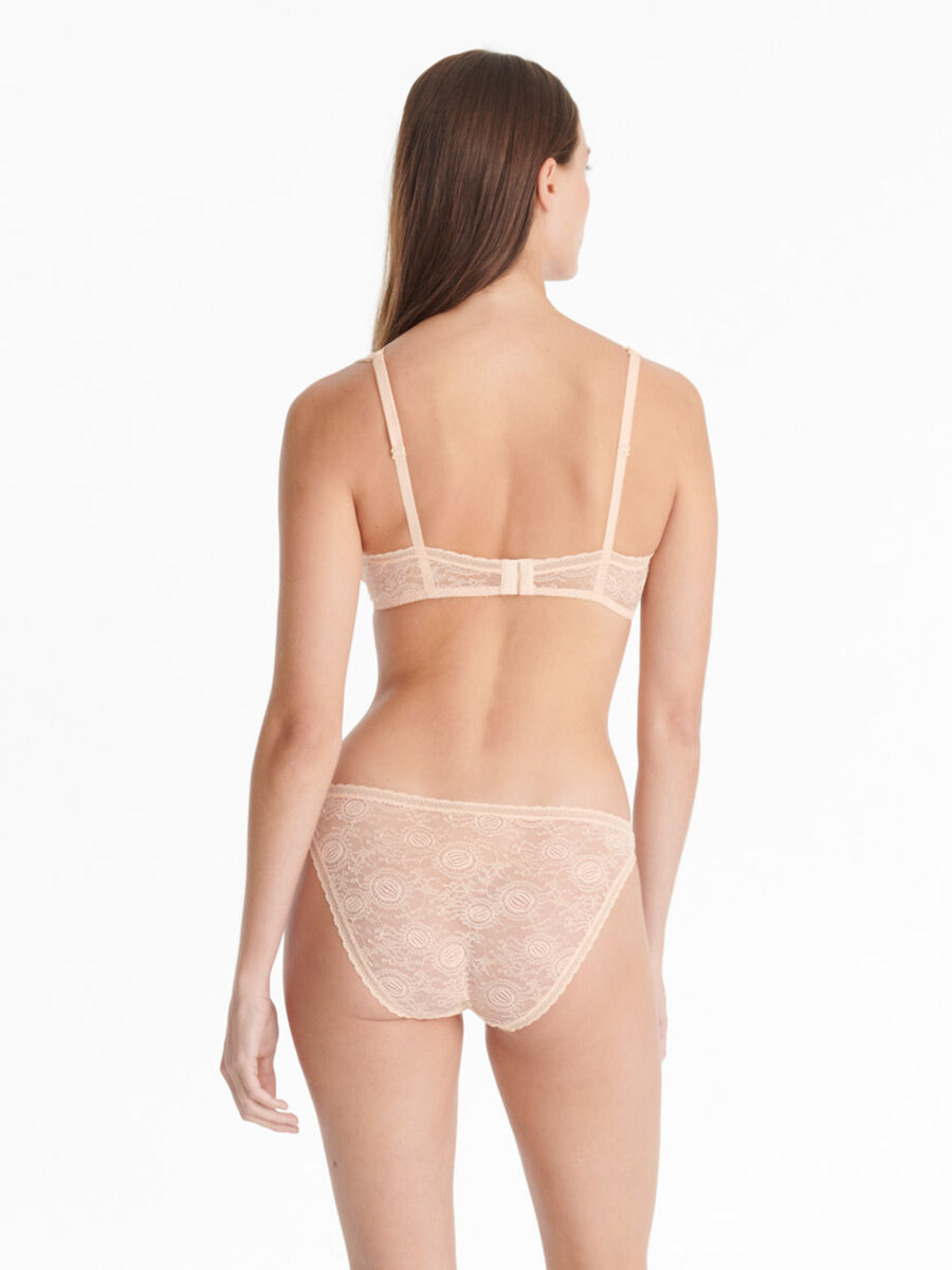 Rubellite Reggiseno a triangolo con rinforzi standard vista NaN