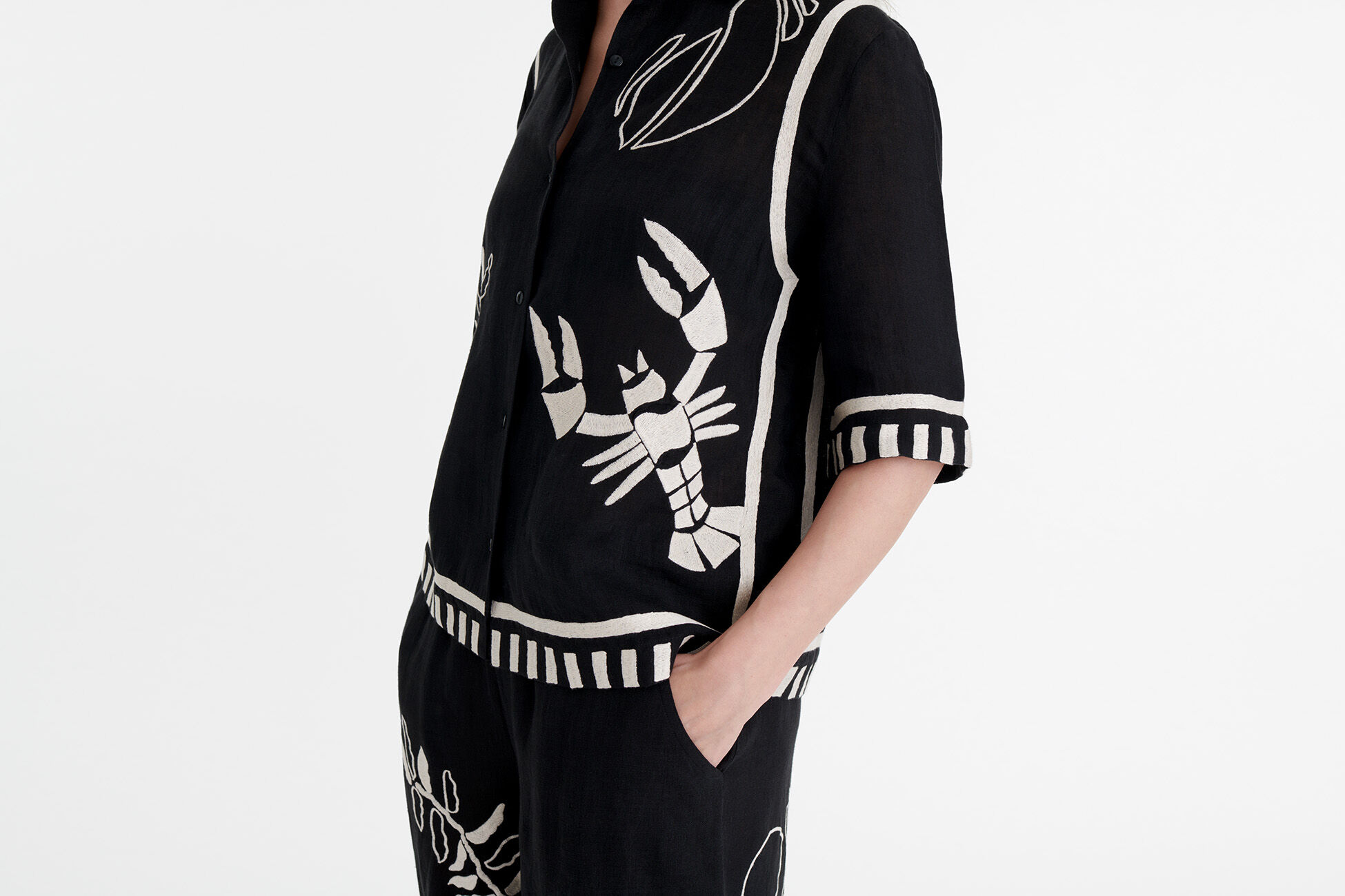 Crab Camisa Vista estándar NaN