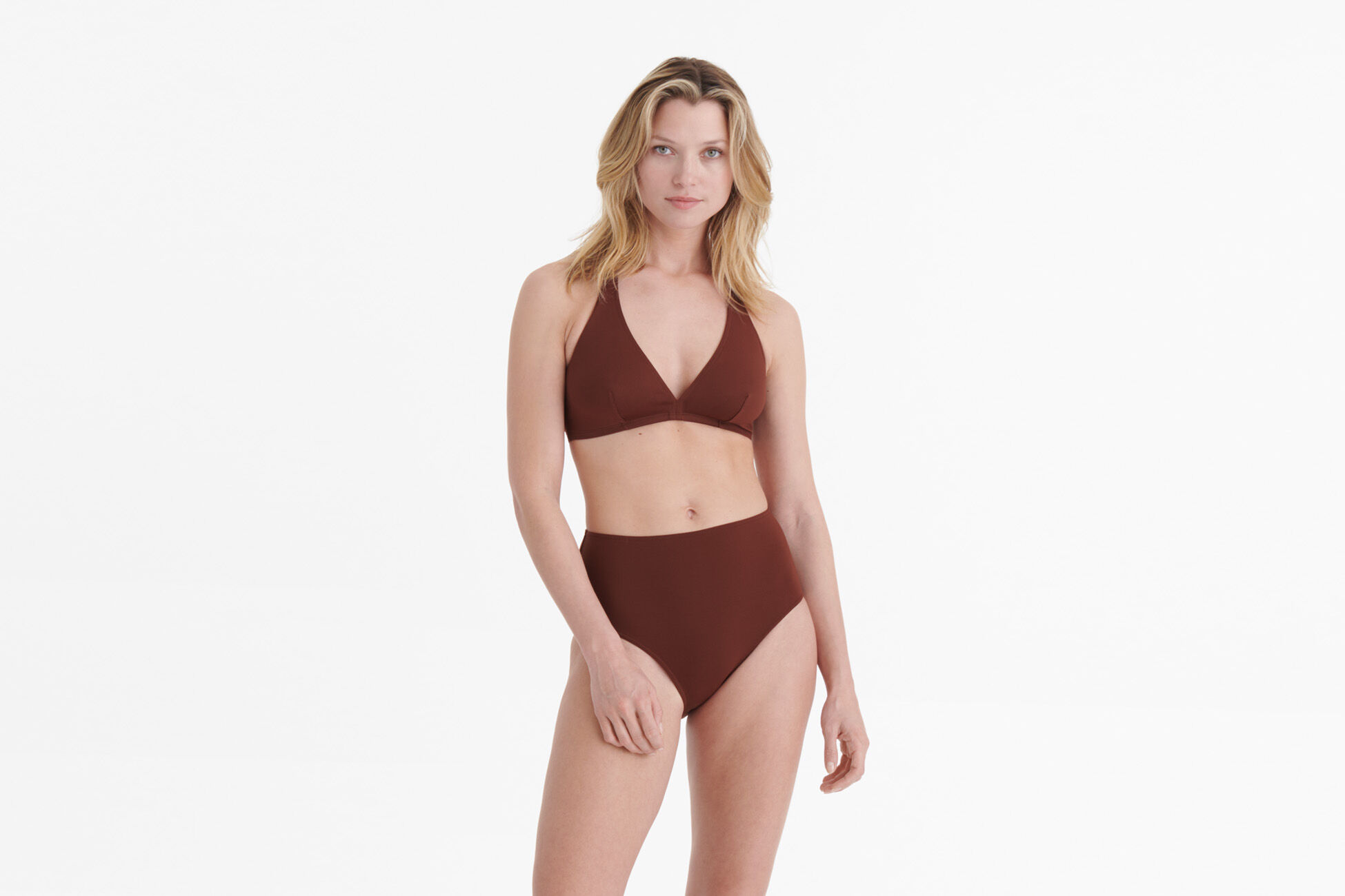 Gang Full-cup triangle bikini top standard view �