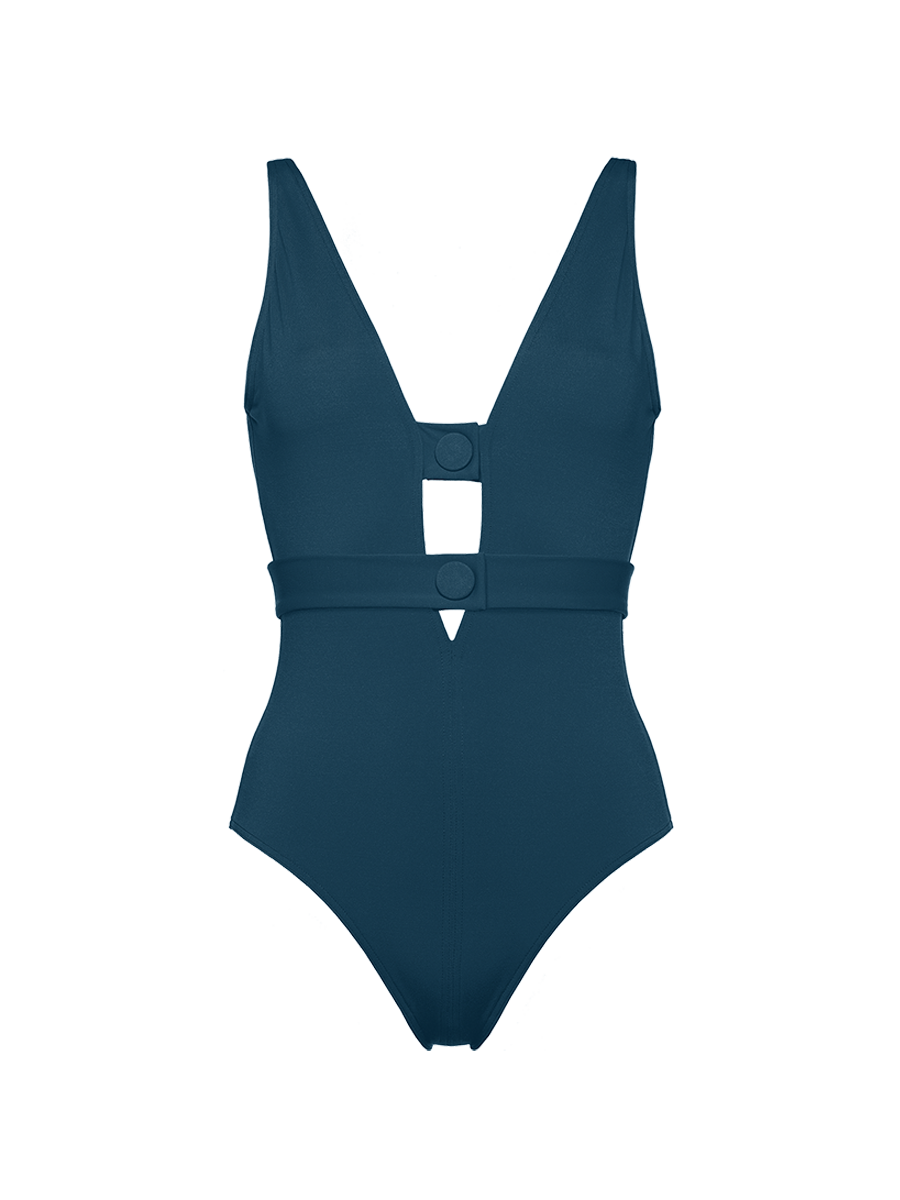 Exception V-neckline one-piece standard view �