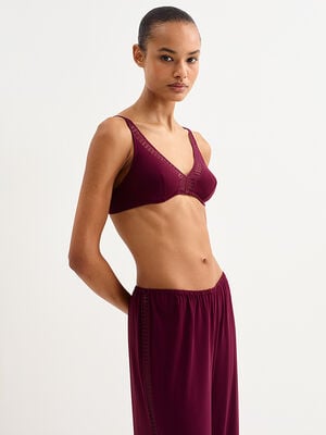  Valérie graphique Underwire triangle bra standard view 1