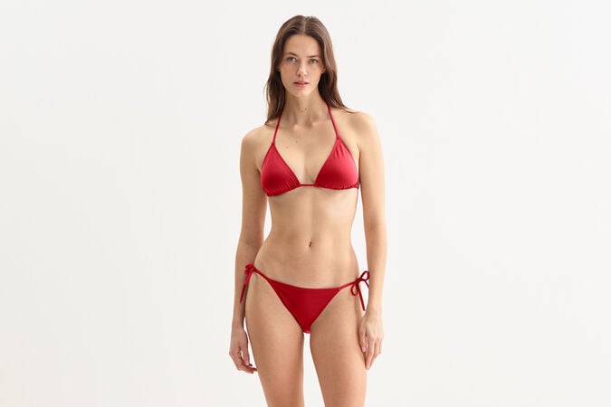 Mouna Small triangle bikini top standard view 3