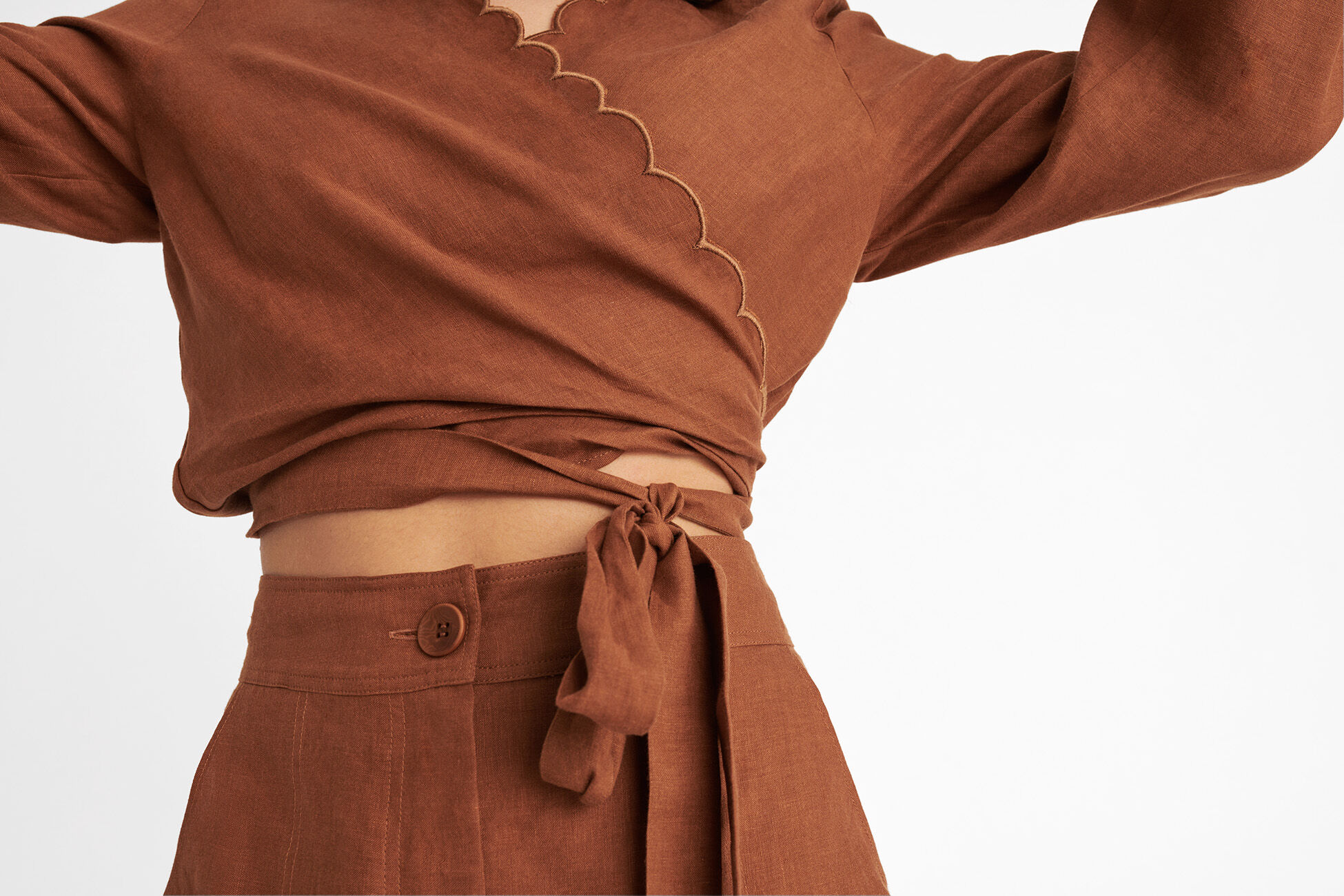 Joli Wrap-around top standard view NaN