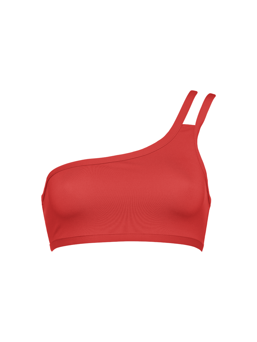 Connie Top bandeau asim&eacute;trico Vista est&aacute;ndar 4 de 5