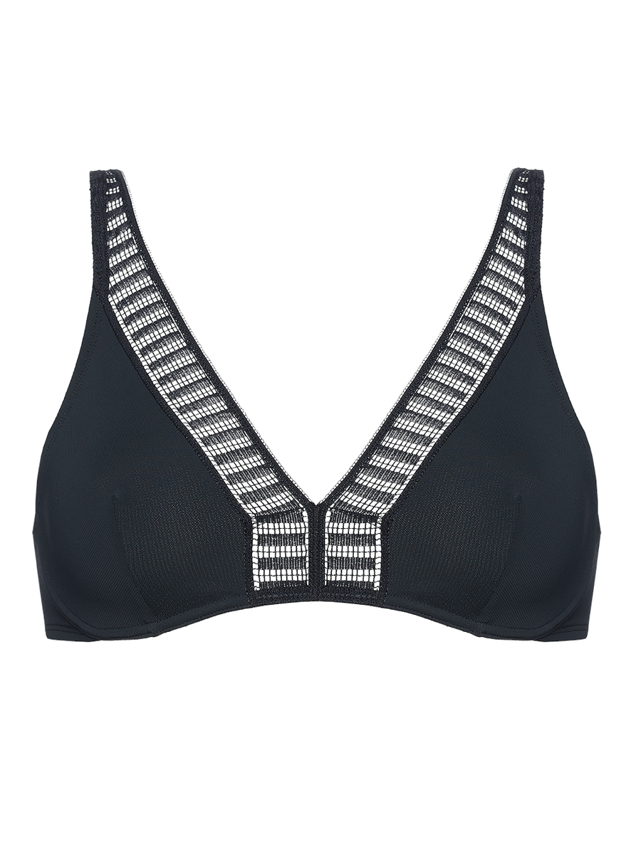  Val&eacute;rie graphique Underwire triangle bra standard view NaN