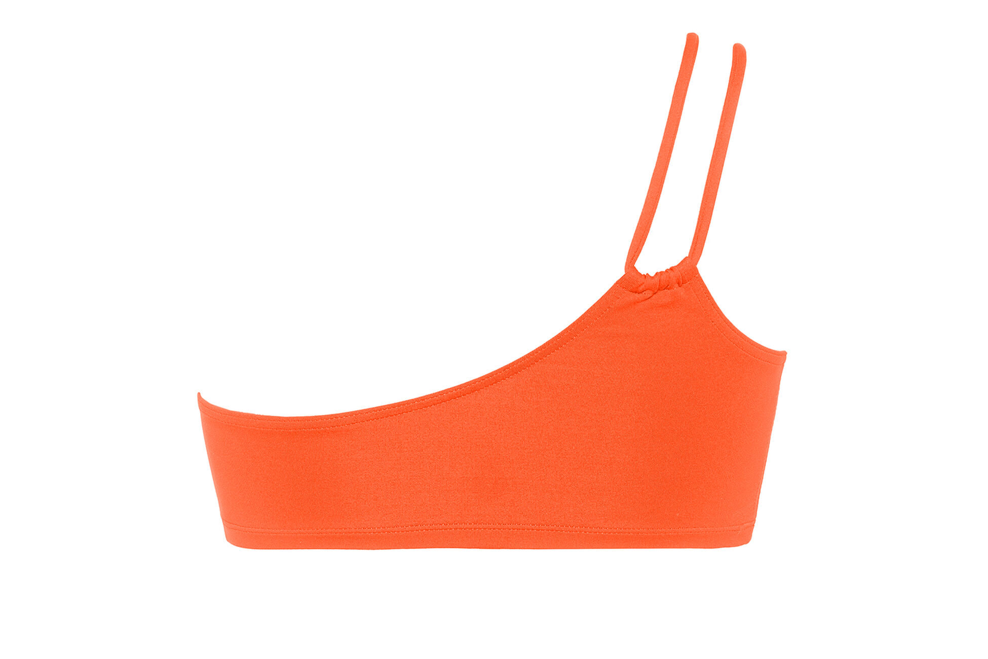 Bass One-shoulder crop top standard view �