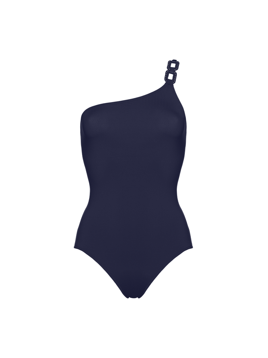 Plaisance One-shoulder one-piece standard view �