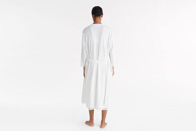 Violette graphique Long robe standard view 3 out of 3