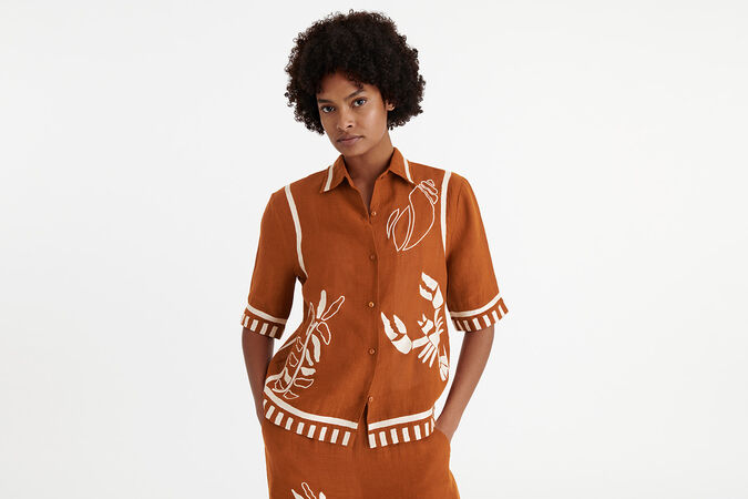 Crab Camisa Vista est&aacute;ndar 3 de 3