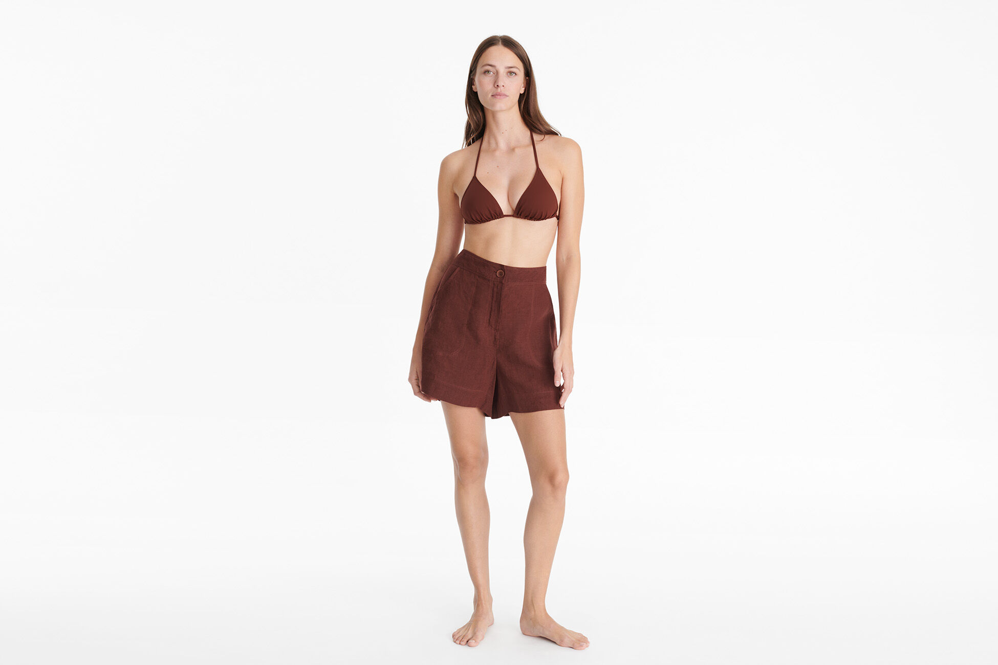 Correct Short taille haute vue standard NaN