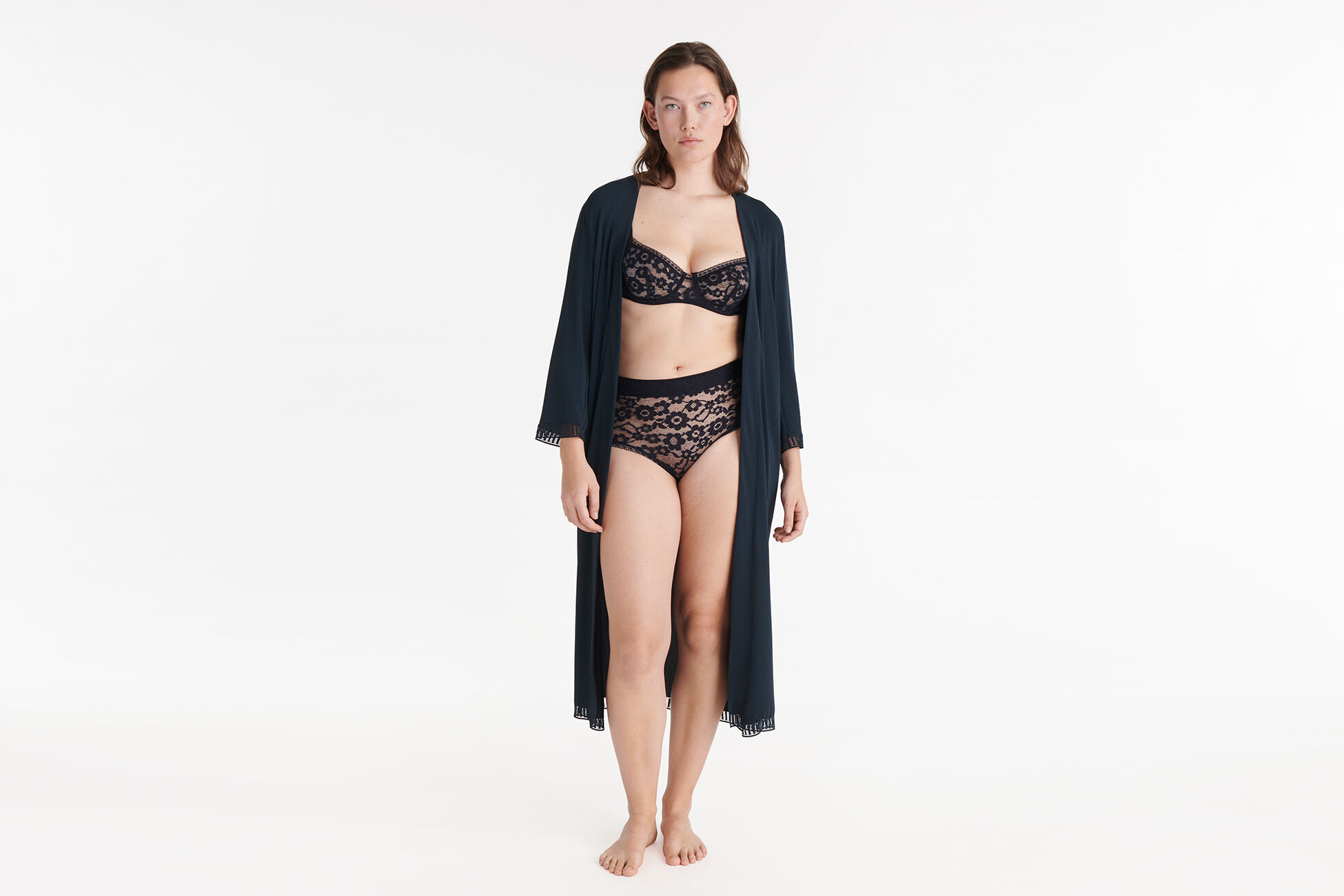 Violette graph Long robe standard view NaN
