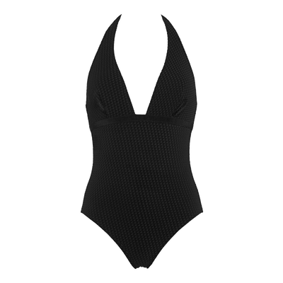 ワンピース水着 ERES 'Party' one-piece swimsuit (012541 IMPRIMESWIMNOIR) Party Sophisticated one-piece Imprime Swim Noir | ERES