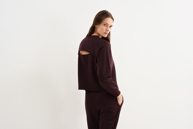 Ebony Sudadera Vista est&aacute;ndar 1