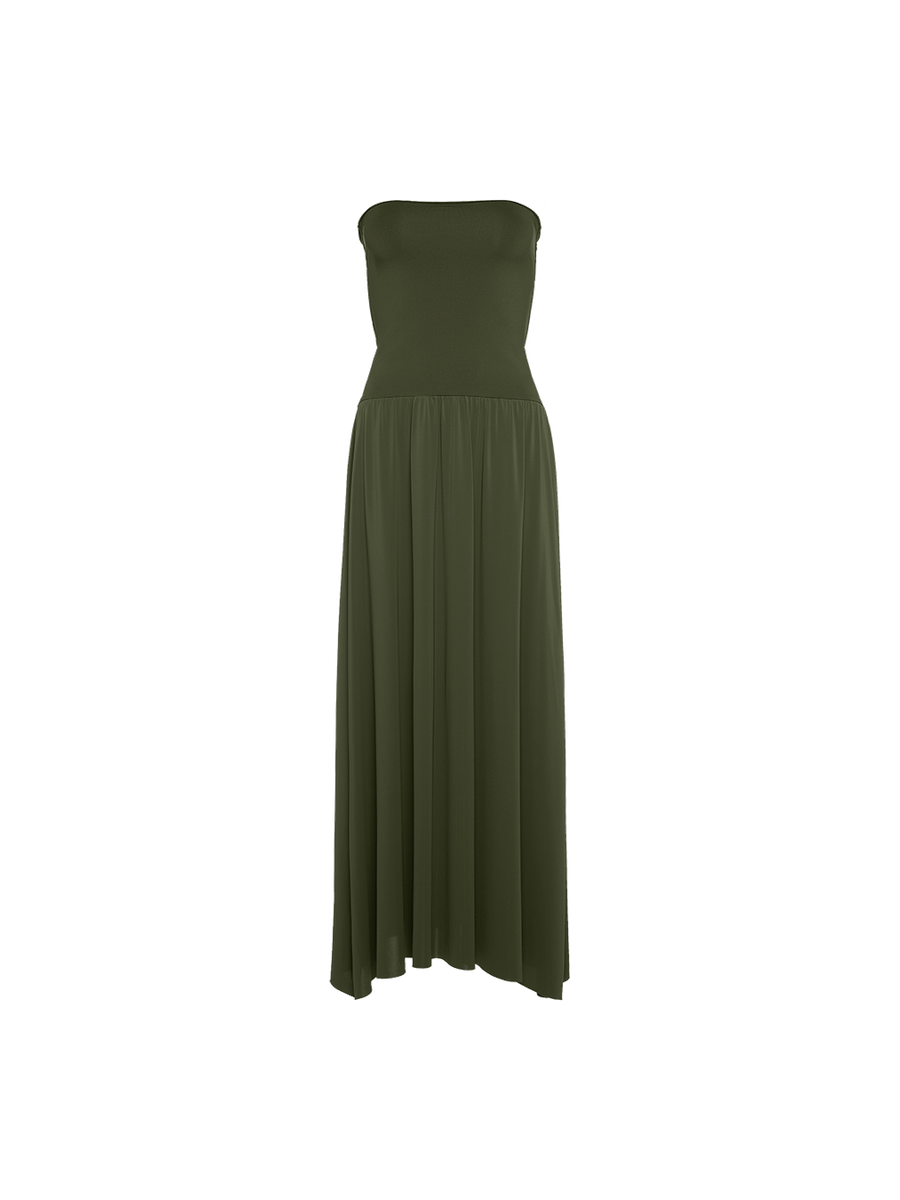 Oda Trägerloses langes Kleid Standardansicht NaN