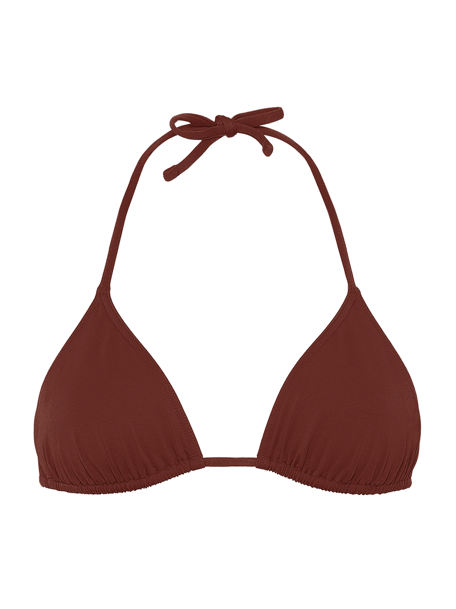 Mouna Small triangle bikini top standard view �