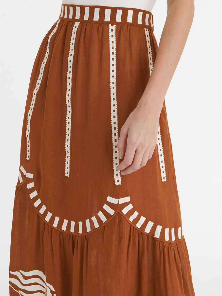 Starfish Long skirt standard view NaN