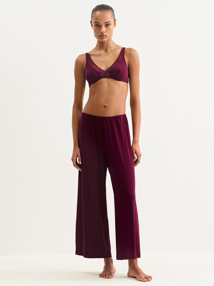  Val&eacute;rie graphique Underwire triangle bra standard view 1 out of 4