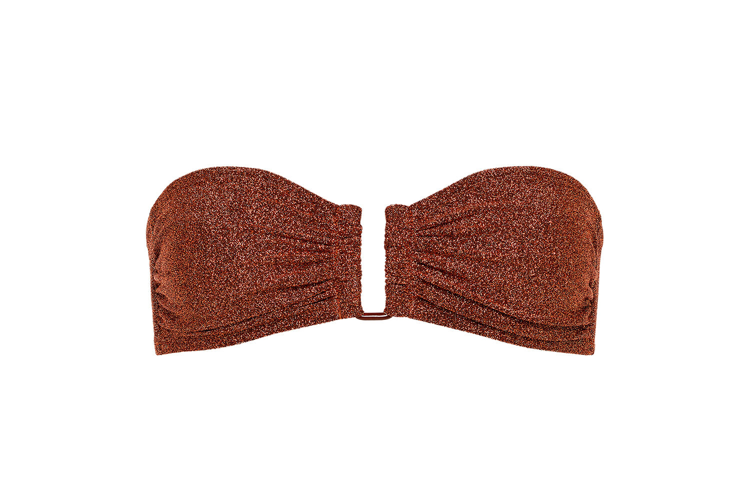 水着・ビーチグッズその他 ERES SWIMWEAR (032516 CUIVRELUREX) Flamboyant Bandeau Cuivre Lurex | ERES
